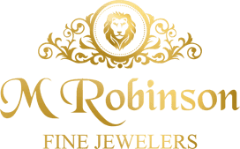 m robinson fine jewelers logo